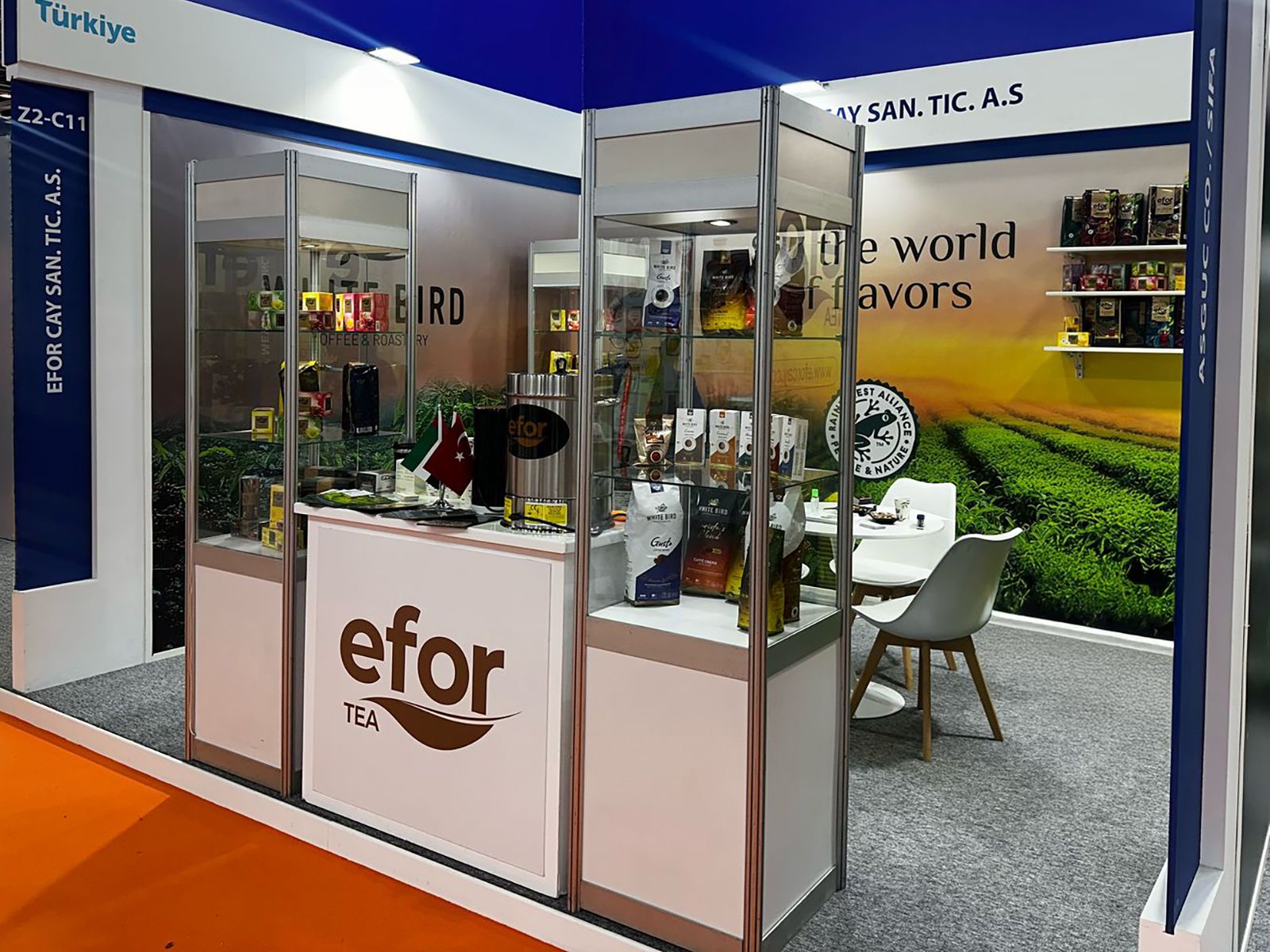 Efor Çay, Whitebird Coffee’yi Gulfood Fuarı’nda Tanıttı