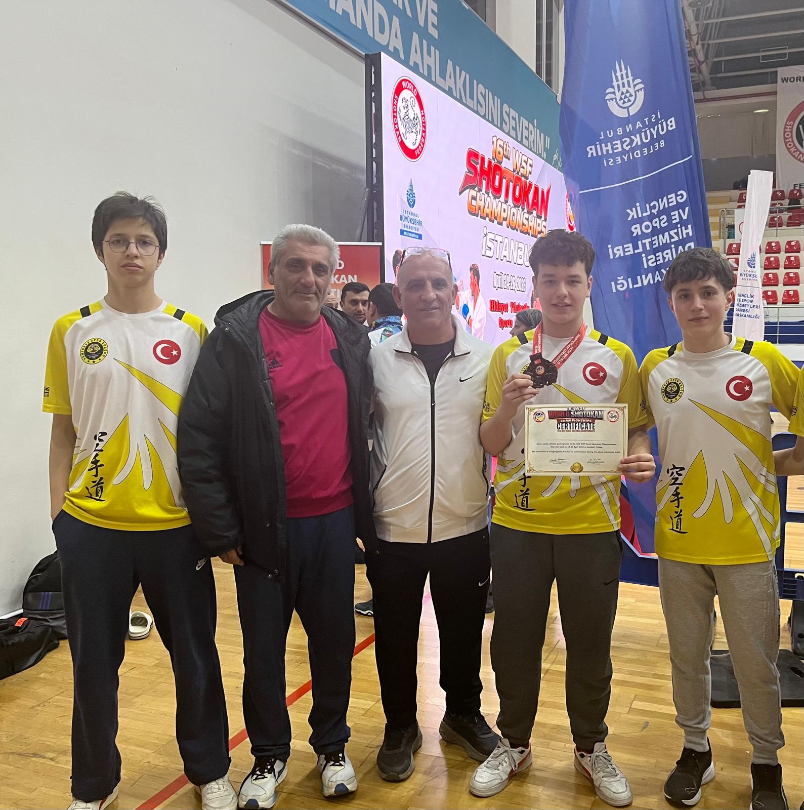 WSF SHOTOKAN CHAMPIONSHIPS’TE TÜRK SPORCULARINDAN GURURLANDIRAN BAŞARI