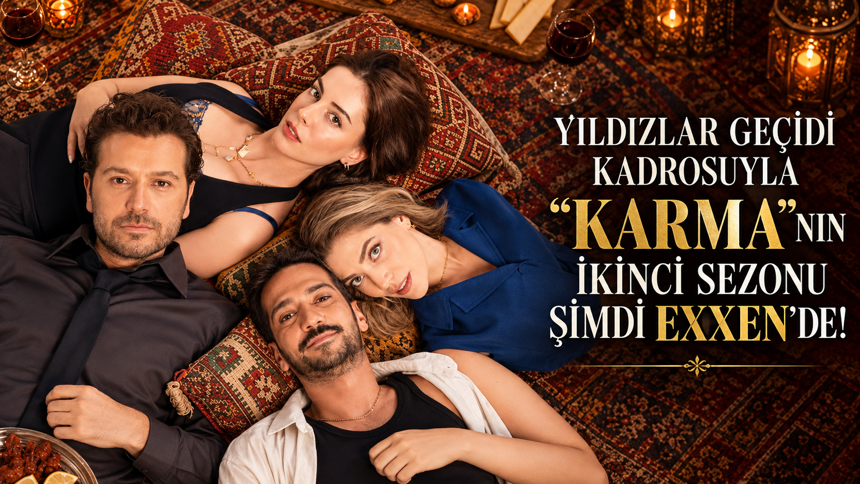 YILDIZLAR GEÇİDİ KADROSUYLA “KARMA”NIN İKİNCİ SEZONU ŞİMDİ EXXEN’DE!